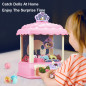 New DIY Doll Machine Kids Coin Operated Play Game Mini Claw Catch Toy Kids Gift