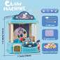 New DIY Doll Machine Kids Coin Operated Play Game Mini Claw Catch Toy Kids Gift