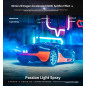 1:12 Sports Car Toy Spray Led Light High Speed Drift Charging  Gift for Kids Toy