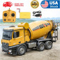 HUINA 1/14 10CH 2.4G Remote Control HUINA 574 RC Concrete Mixer Truck Model