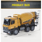 HUINA 1/14 10CH 2.4G Remote Control HUINA 574 RC Concrete Mixer Truck Model