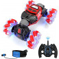 Stunt Car, 4WD 2.4GHz Remote Control Car, Deformable All-Terrain Off Road Car