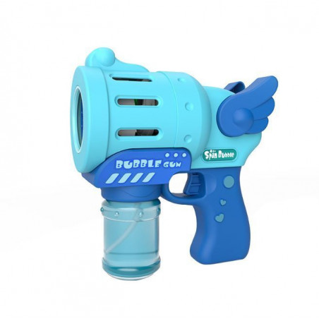 Bubble Gun Blower for Kids, Bubble Blaster Outdoor Kids Toy with Soap Solution