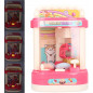 NEW CLAW MACHINE Magical Mini Kids Toys 16 Dolls 20 Capsules USB Cable