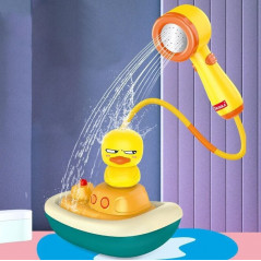 Baby Bath Toys Electric Duck water Sprinkler Boat Spray Pool Shower For toddlers