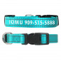 Reflective Personalized Dog Collar Custom Name Durable Nylon cat collar