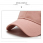 Baseball Cap Cotton Solid Plain men women Ball Hat Dad Hat Polo Washed Ball PC