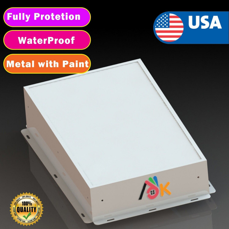 Fully protect Waterproof Metal Housing For StarLink Antenna Flat RV Mount dish