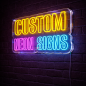 Custom LED Neon Sign  Personalized Neon Signs | Wedding Neon Sign | Wall Decor | Home Decor | Room Decor