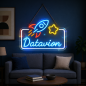 Custom Name Neon Sign for Kids, Rocket +star and your name Custom Led Sign Wall Decor, Custom Led Light Bedroom Decor Custom Name Neon Sign for Kids, Rocket +star and your name Custom Led Sign Wall Decor, Custom Led Light Bedroom Decor