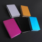 Aluminum metal business cards Mixed colors 100 pcs 0.2 mm thickness