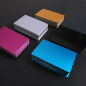 Aluminum metal business cards Mixed colors 100 pcs 0.2 mm thickness