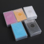 Aluminum metal business cards Mixed colors 100 pcs 0.2 mm thickness