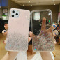 For iPhone 11 Pro Max TPU Case Slim Bling Glitter Clear Girly Phone Cover