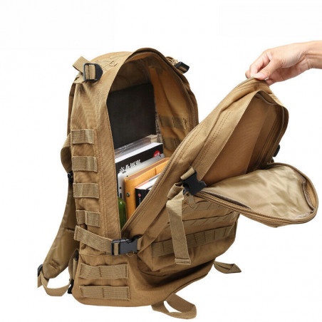 40L Military Tactical Backpack Outdoor Rucksack Bag Waterproof Shoulders Bag