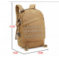 40L Military Tactical Backpack Outdoor Rucksack Bag Waterproof Shoulders Bag