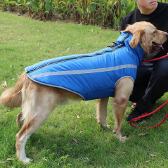 Waterproof winter dog warmer coat Vest jacket dog warm clothes padded Large dogs