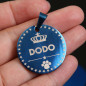 Custom Engraved Dog Tag Pet ID with free split ring