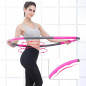 Hoola Hoop Folding Fitness Weighted Hula Hoops 8 Sections for Exercise