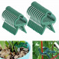 20-60 PCS PLANT & GARDEN CLIPS Support Tomato Vegetable Trellis Twine Ties