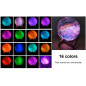 3D Printing Remote Moon Lamp USB LED Night Light Moonlight Touch Color Changing