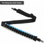 Tactical 2 Point 15 Shell Rifle Shotgun Sling Bungee Gun Strap System Adjustable