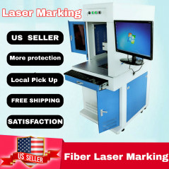 Deluxe 30W Fiber Laser Marking Machine Laser engraver all in one