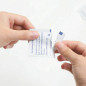 100PCS Disposable 75% Alcohol Cotton Prep Pad Sterilization Swabs Cleanser Wipes