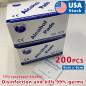 200 Pcs Disposable Alcohol Cotton Prep Pad Sterilization Swabs Cleanser Wipes US