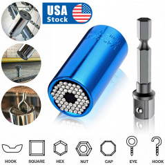 Universal Socket Wrench Magical Grip Alligator Multi Tool with Drill Adapter