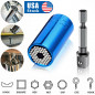 Universal Socket Wrench Magical Grip Alligator Multi Tool with Drill Adapter