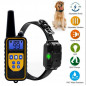 Rechargeable 2600 FT LCD Remote Dog Shock Training Collar Waterproof Pet Trainer