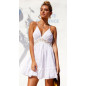 Womens Backless Sleeveless Bohemia Mini Dress Summer Beach Party Short Sundress