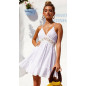 Womens Backless Sleeveless Bohemia Mini Dress Summer Beach Party Short Sundress