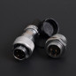 Weipu TQ & Z Aviation Plug 4-Pin 16mm Ws16 Metal Male Female Panel Connector Ws