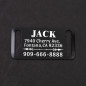 PET TAGS SLIDER ID DOG TAG PET ID PERSONALIZED DIAMOND ENGRAVED CUSTOM TAG