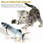 Cat Wagging Fish Electric Realistic Plush Simulation Interactive Fish Plush Toys
