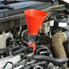 Fuel Oil Funnel Adjustable For Gasoline Engine Car Auto Motorcycle Automotive