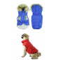 Pet Dog Puppy Winter Warm Cotton Hoodie Jacket Coat Clothes Outwear Costume