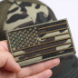 American Flag Hat Detachable Patch Micro Mesh Tactical Operator Military Cap