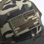 American Flag Hat Detachable Patch Micro Mesh Tactical Operator Military Cap