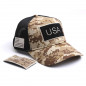 American Flag Hat Detachable Patch Micro Mesh Tactical Operator Military Cap