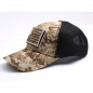 American Flag Hat Detachable Patch Micro Mesh Tactical Operator Military Cap