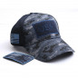 American Flag Hat Detachable Patch Micro Mesh Tactical Operator Military Cap