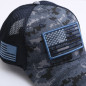 American Flag Hat Detachable Patch Micro Mesh Tactical Operator Military Cap