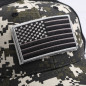 American Flag Hat Detachable Patch Micro Mesh Tactical Operator Military Cap