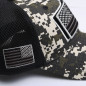 American Flag Hat Detachable Patch Micro Mesh Tactical Operator Military Cap