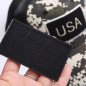 American Flag Hat Detachable Patch Micro Mesh Tactical Operator Military Cap