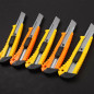 5x Lot Knife Utility Box Cutter Retractable Snap Off Lock Razor Sharp Blade Tool