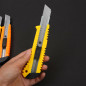 5x Lot Knife Utility Box Cutter Retractable Snap Off Lock Razor Sharp Blade Tool